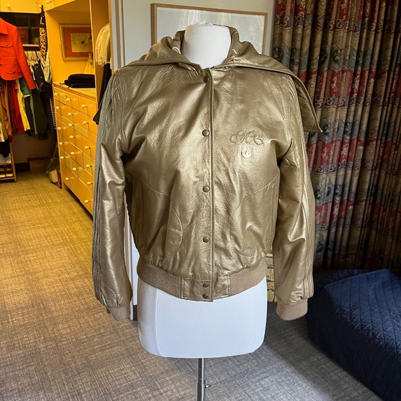 Gold Leather - Missy Elliot Collab with Adidas - Vintage! - Picture 1 of 8